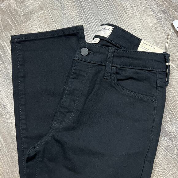 Universal Thread Women's Black High-Rise Slim Straight Jeans - Size 0 - NWT - Picture 4 of 11